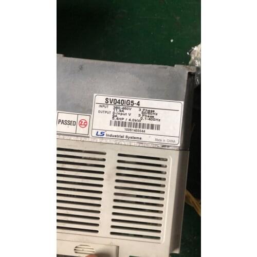 SV040iG5-4 4KW 380V inverter Good appearance 90% new ,90 days warranty , in stock free shipping