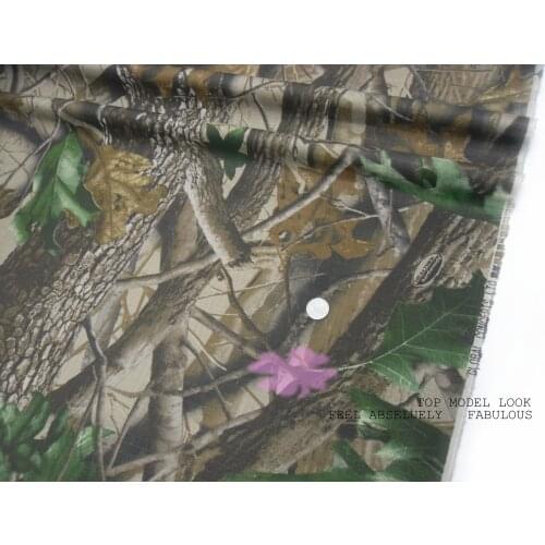 1.45M Width Bionic Camo Fabric Tree Leaves Camouflage Cloth for Hunting Outdoor Hide Cover Blind