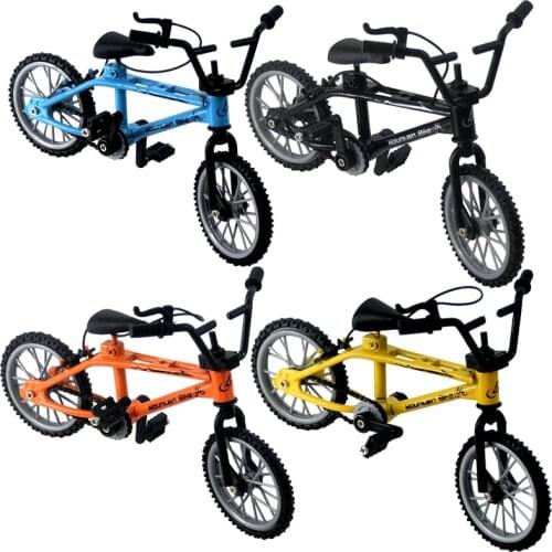 1 Pcs Finger BMX Bicycle Flick Trix Deck set Extreme Sports Mini Bikes Functional Mountain Model alloy Gadgets Novelty Gag Toys
