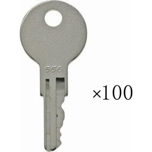 100pc Ignition Key PK556 642628 For Ford New Holland Skid Steer