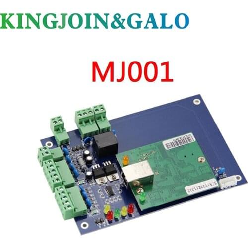2-door TCP/IP(RJ45) Network Access control panel system support connect 4 readers and 2 Exit button with free Software