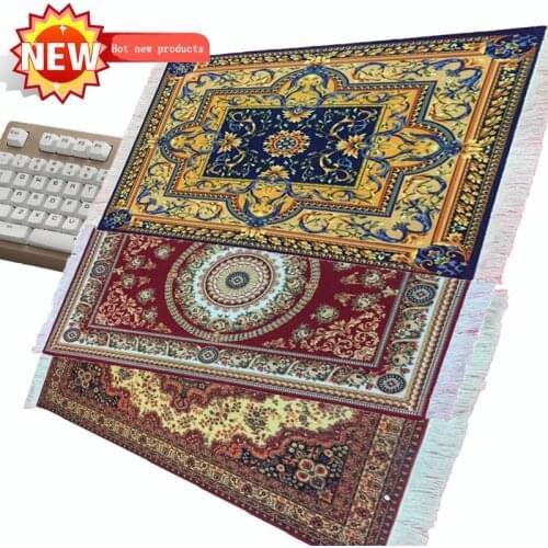 2020 Oversized gaming mouse pad custom LOL anime cartoon cute Persian rug thickened computer desk pad