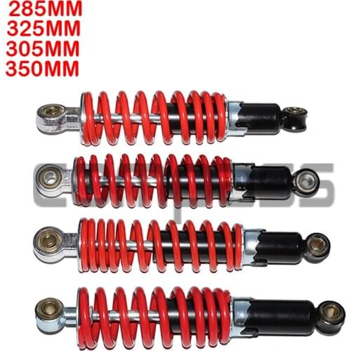 New 285/325/305/350mm front and rear shock absorbers for motorcycles 50cc 70 90 110 125cc Dirt Pit Bike ATV Go Kart