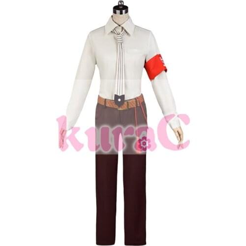 Anime Toilet-bound Hanako Kun Uniform Minamoto Teru Cosplay Costume Outfits Fancy Dress Halloween Costumes for Women and Men