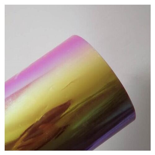 Free shipping 1 sheet 25cmx100cm hologram Heat Transfer Vinyl Discolor Ation Iron on Film HTV T-shirt