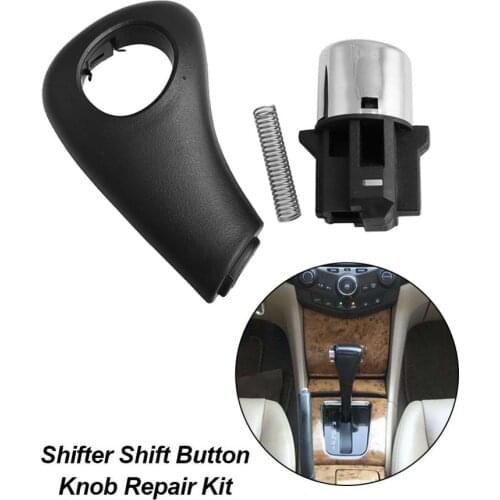 Shifter Shift Button Knob New Return Spring + Knob Side Plate Replacement For Honda Accord 2003-05 BS Interior Electronic Gear
