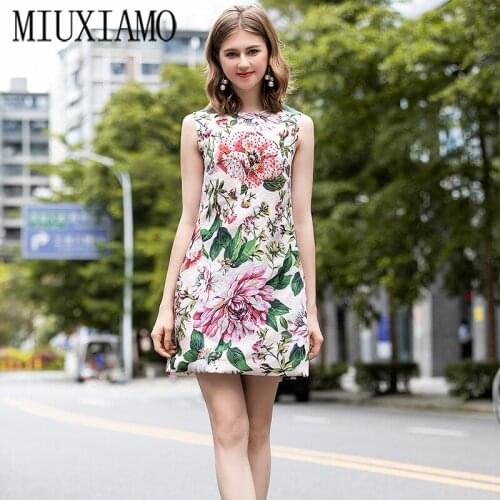 MIUXIMAO Sleeveless Summer Dresses