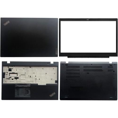 NEW For Lenovo Thinkpad L15 Gen 1 Laptop LCD Back Cover/Front Bezel/Palmrest/Bottom Case Computer Black