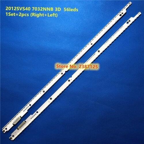 500mm LED Backlight strip For Samsung 40"TV UE40ES6800 UA40ES6100 2012SVS40 7032NNB 3D 10PIN R2GE-400SMB-R3 A BN96-21712A 711A