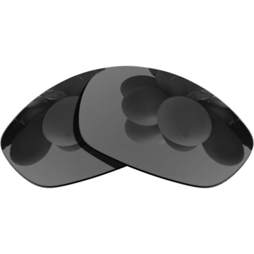 Polarized Sunglasses Replacement Lenses for-Straight Jacket 2007 Frame - Grey Chrome