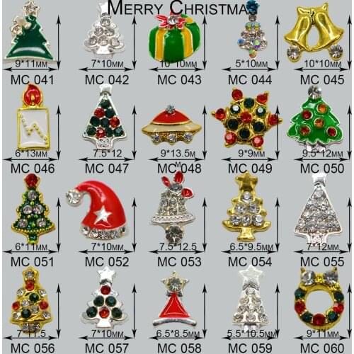 Factory Sales 50pcs/bag Silver 3d Metal Alloy Nail Art Decorations New Arrive Alloy Nail Charms Jewelry on Nails Salon Supplies