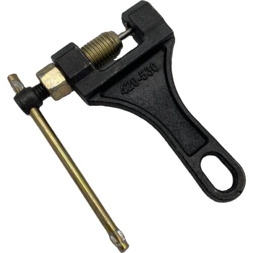 Motorcycle Chain Breaker Link Removal Splitter Motor Chain Cutter Riveting Tool 420-530
