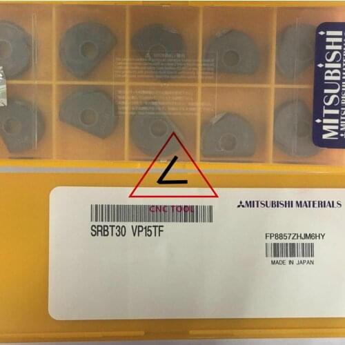 SRBT30 VP15TF 10pcs original Mitsubishi milling insert DIAEDGE