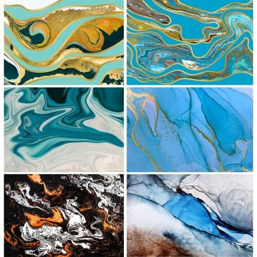 Vinyl Colorful Gradient Color Photography Backgrounds Abstract Marble Painted Photo Backdrops Studio Props 201020HSH-02
