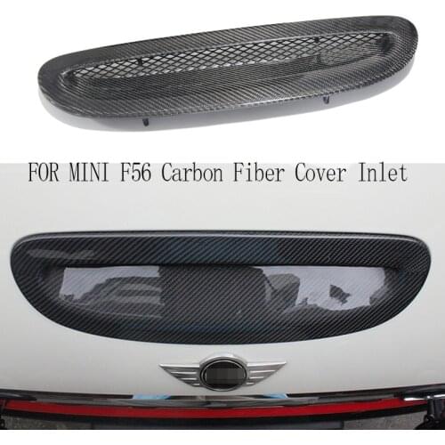 FOR MINI F56 Carbon Fiber Intake Port Engine Cover Intake Grille Carbon Fiber Inlet Port FOR mini cooper Intake grille
