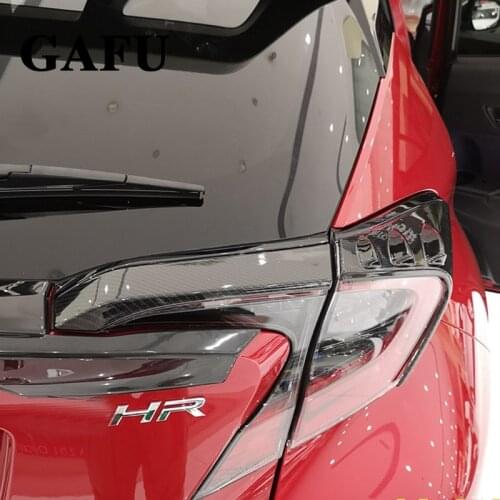 For Toyota C-HR CHR C HR 2017 2018 ABS Rear Light Lamp Cover Trim Tail Light Cover Frame Protector Sticker Car Styling Accessory