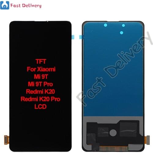 TFT For Xiaomi Mi 9T Mi 9T Pro lcd For Xiaomi Redmi K20 Redmi K20 Pro lcd Display Touch Screen Digitizer Assembly Replacement