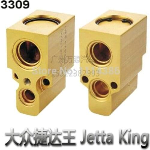 1pcs automotive air conditioning evaporator expansion valve aluminum valve for jetta king auto ac Repair Parts Tools