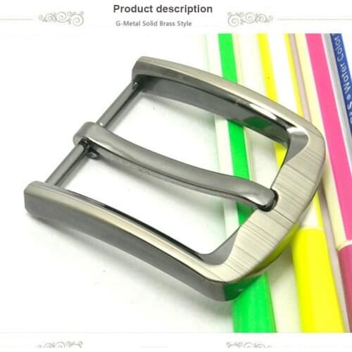 1pcs Metal 40mm Laser Belt Buckle Middle Center Half Bar Buckle Leather Belt Bridle Halter Harness Fit for 37mm-39mm belt