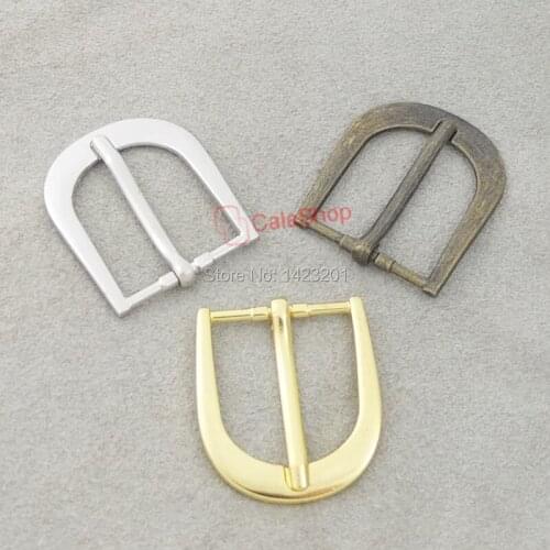 10 pcs / Lot 1" 25mm Leather Purpose Strap Buckle Die Belt handbag purse bag 3 color choice