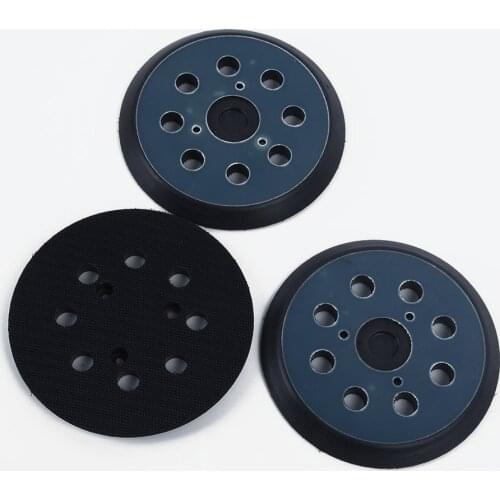 3pcs 5inch 125mm Hook Loop Sanding paper 8 Hole Sand Pads Sander Disc Abrasives for Makita BO5021K Sander BO5010 Sander BO5021