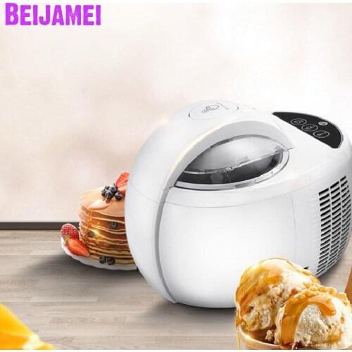 BEIJAMEI home use automatic ice cream machine large capacity 1L electric fruit ice cream maker machine price