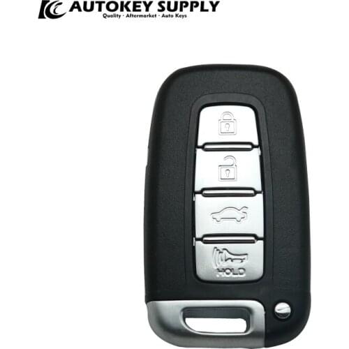 Car-styling for Hyundai 4 button smart card 433mhz car keyFCC: SY5HMFNA04 IC: PCF7952 AKHKC408H