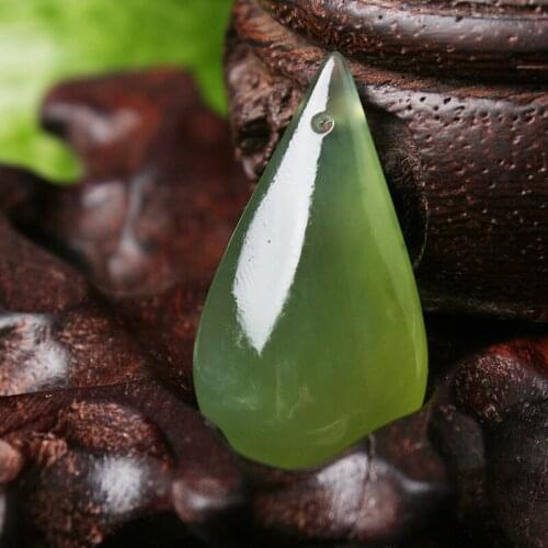 Large droplets of ancient jade pendant jewelry accessories diy first white chalcedony, jasper pendant pendants wholesale