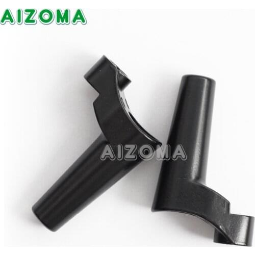 Black Aluminum Motorcycle Turn Signal Light Direction Bracket Relocation Kit For Harley Dyna 1991-2005 XL Models 1988-2018