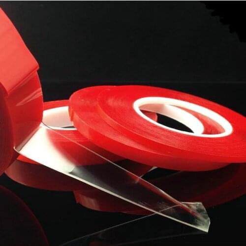 1Roll 3MM Double-sided Transparent Clear Adhesive Tape For IphoneX XR 11 7 max 6s 6 5s 4 Ipad mini air 4 3 2 HTC Redmi LCD fix