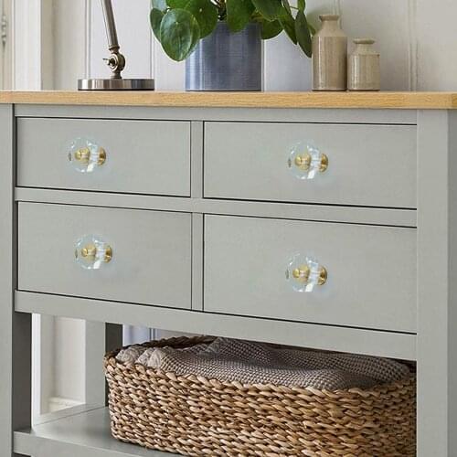 Crystal Glass Furniture Hardware Cabinet Pulls Handles Drawer Dresser Knob Kitchen Cupboard Door Pull Wardrobe Handle Hardware