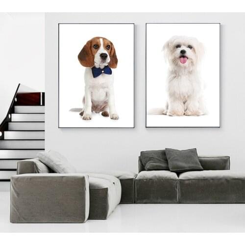 5D DIY Diamond Painting Dog Cute Poodle Husky Pug Pet Full Drill Square Round Art Painting Animal Picture Home Decoration Gift