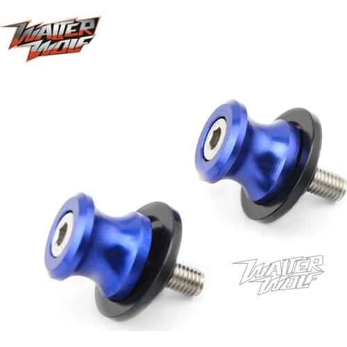 6mm Swingarm Spools For YAMAHA YZF R25 R3 R6S R6 R1 MT-25 MT-03 2020 Motorcycle Accessories MT25 MT03 MT 25 03 M6 Slider Screws