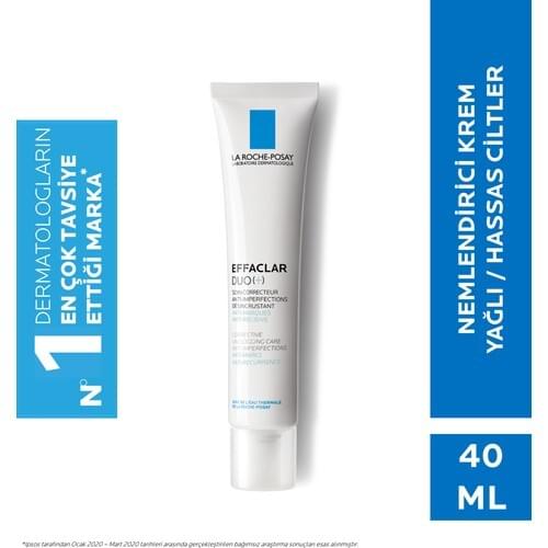 Skin Care Face La Roche-Posay Effaclar Duo(+) care Cream Kusur Anti Acne Trend Showing Skin 40Ml