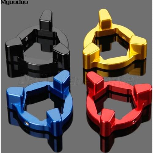 Mgoodoo 22mm Aluminum Motorcycle Fork Preload Adjuster For Honda Aprilia RSV 1000 Dorsoduro Ducati 1198 848 Kawasaki ER6N ZXR400