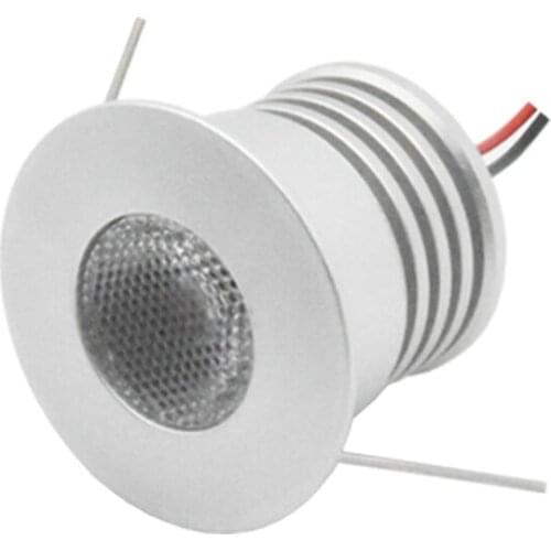 4W DC 12V-24V AC 85-277V Mini LED Spotlight 4Watts Recessed Lamp Bathroom Sauna Roof Stair Spot Light Lighting Ceiling Downlight