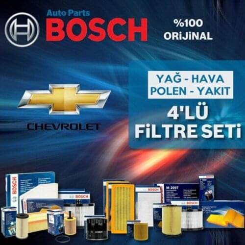 For Chevrolet Captiva 2.0 Crdi Bosch Filter Care Set 2006-2011