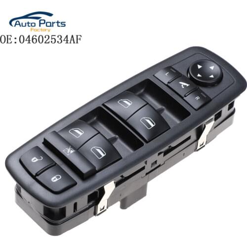New Power Window Main Switch For GRAND CARAVAN TOWN & COUNTRY Window Lifter Switch Drivers Side 04602534AF 4602534AF