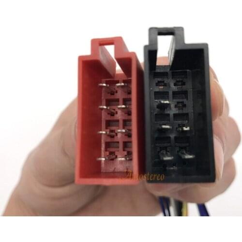 12-122 ISO standard HARNESS Radio Adaper for TOYOTA 1984+ LEXUS DAIHATSU 1985