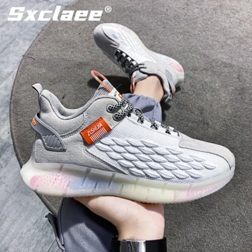 Sxclaee Men Casual Shoes Breathable Dragon Scale Pattern Upper Sneakers Comfortable Soft PU Insole Sports Shoes Wear-resistant