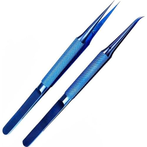 Titan legierung pinzette professionelle wartung werkzeug 0,15mm rand präzision fingerprint pinzette Apple tigsten bord kupfe