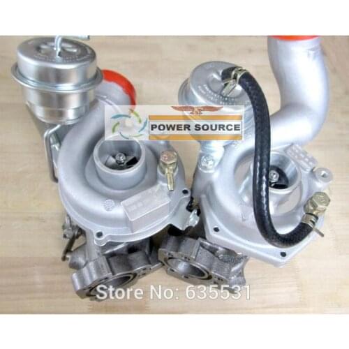 Twin Turbo K03 16 17 53039880016 53039880017 078145701R 078145701S For AUDI S4 A6 1997-2001 AJK ARE BES AGB V6 2.7L C5 S4 265HP
