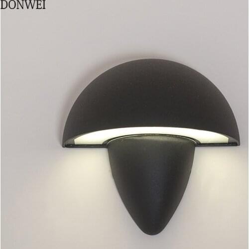 Outdoor Waterproof Aluminum Wall Lamp 8W LED Wall Light Garden Light Porch Patio Corridor Light Front Door Decoration Wall Light