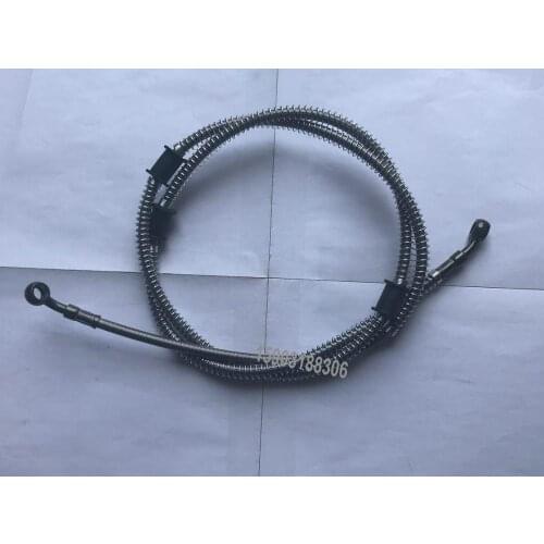 Universal Motorcycle Brake Oil Hose Line Braided SS Brake Hose with 10mm Banjo Fittings