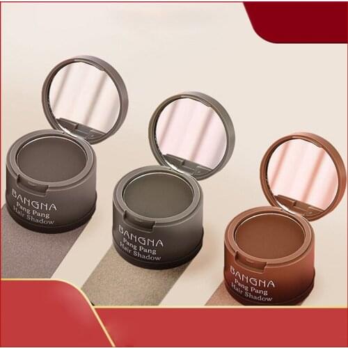 3 Colors Waterproof Hair Shadow Powder Hair Line Repair Shadow Edge Control Concealer Root Fill Cover Up Instantly Unisex 2021
