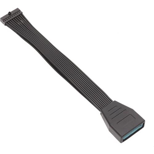 1Pcs Motherboard Mainboard USB 3.0 20 Pin Female to USB 3.0 20 Pin Male Extension Cable-15cm