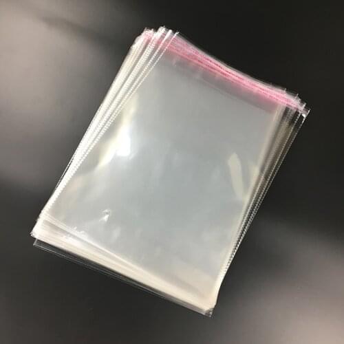 100 PCS Home Storage Plastic Bags Birthday & Wedding Candy Self-adhesive OPP Bag High-end Jewelry Packaging Free Shipping 2017