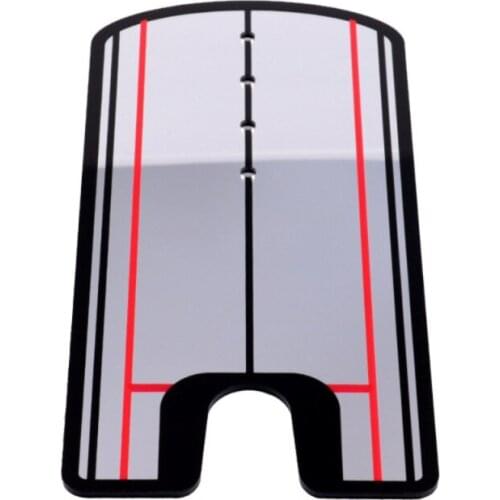 32 x 14.5cm Golf Swing Straight Practice Golf Putting Mirror Alignment Training Aid Swing Trainer Eye Line Golf Accessories