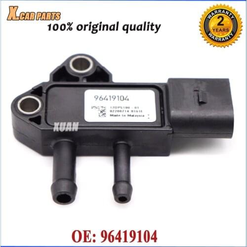 X DPF Exhaust Sensor Differential Pressure Sensor 96419104 For Opel Vauxhall Antara Chevrolet Captiva 2.0 CDTI