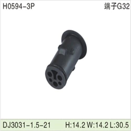 Free shipping 500pcs DJ3031-1.5-21 1.5mm 3Pin AMP Car Electrical Wire Connectors for AUdi,VW，BMW，Honda，Toyota，Ford，Mitsubishi